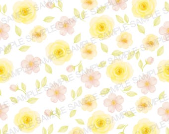 Pastel Spring Seamless Pattern Pastel Spring Pattern Pastel Spring Floral Digital Pattern Pastel Spring Floral Watercolor Background Pattern