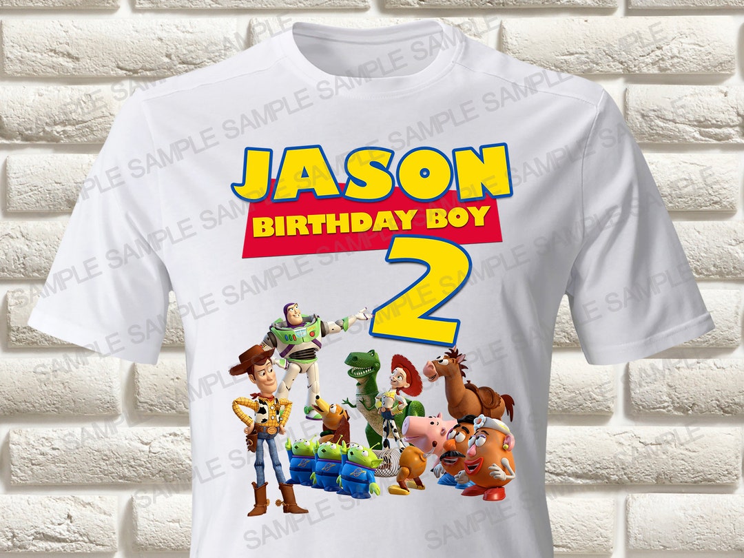Toy Story Iron on Transfer Toy Story Birthday Boy Iron on Etsy