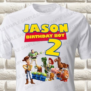 Toy Story Iron On Transfer, Toy Story Birthday Boy Iron On Transfer, Toy Story Birthday Shirt Iron On Transfer Toy Story Shirt Toy Story Boy