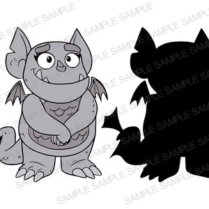 Vampirina SVG File, Vampirina Clipart, Vampirina Silhouette, Vampirina Cut Files, Vampirina Cricut, Vampirina Png