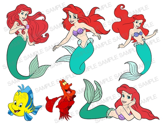 Download Little Mermaid Svg Ariel Svg Little Mermaid Clipart Ariel Etsy SVG, PNG, EPS, DXF File