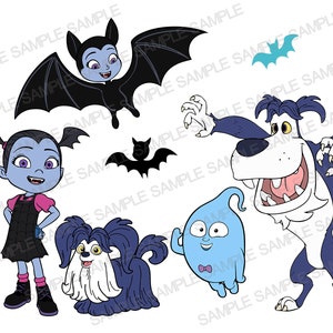 Vampirina SVG File, Vampirina SVG File, Vampirina Clipart, Vampirina Silhouette, Vampirina Cut Files, Vampirina Cricut, Vampirina Png