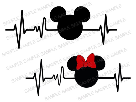 Heartbeat SVG Cricut Svg Clipart Layered SVG Files For - Etsy Canada