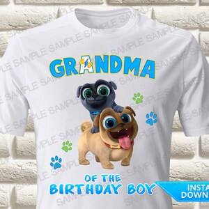 Hündchen Kumpel Oma Geburtstagskind Bügelbild, Hündchen Kumpel zum Aufbügeln, Hündchen Geburtstag Shirt Aufbügeln / Bügelbild
