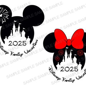 2025 Family Trip Svg, Family Vacation Svg, Castle SVG, Castle Fireworks SVG, Layered SVG,  Cut files, T Shirt svg png, Shirt Svg File,
