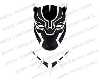 Black Panther PNG, Black Panther Iron On Transfer, Black Panther Clipart, Black Panther T-shirt, Black Panther Shirt, Black Panther Digital