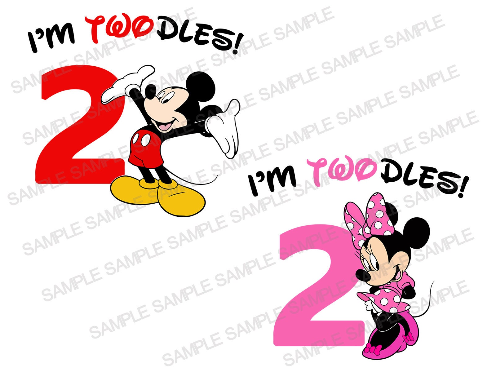 Oh Twodles SVG Mickey Mouse SVG Oh Twodles Mickey SVG Oh Etsy