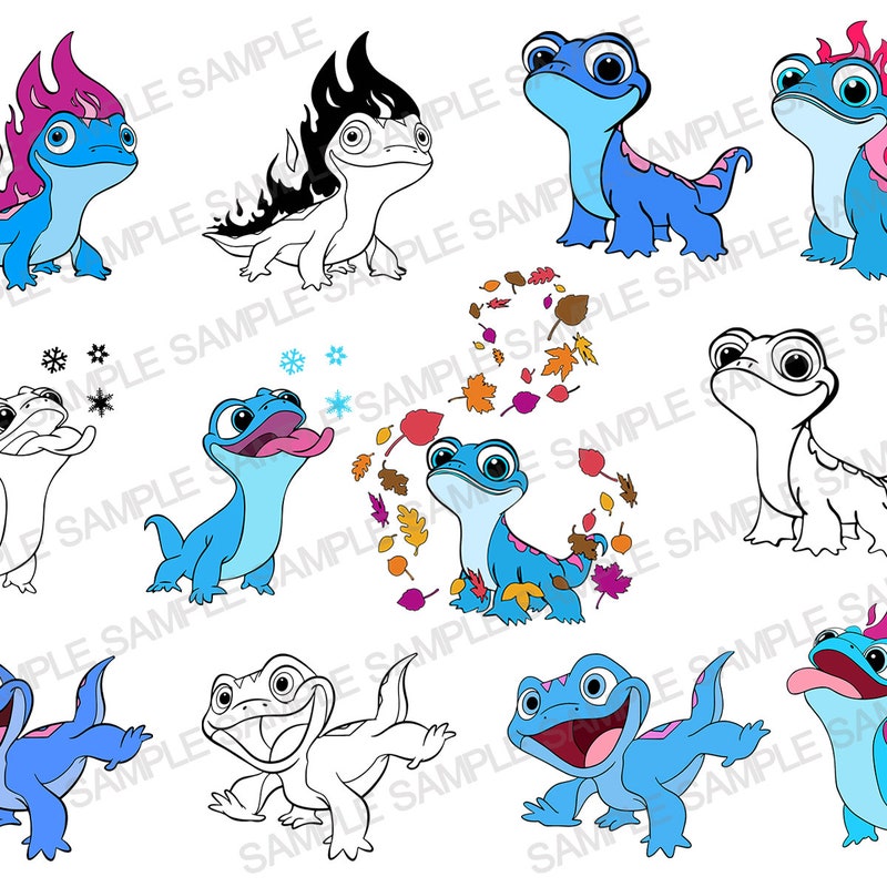 Is the Lizard From Frozen 2 a New - Etsy Canada