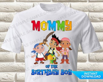 Jake y los Piratas del País de Nunca Jamás: Transferencia para planchar de la mamá del cumpleañero. Jake y los Piratas del País de Nunca Jamás: Transferencia para planchar de la mamá del cumpleañero.