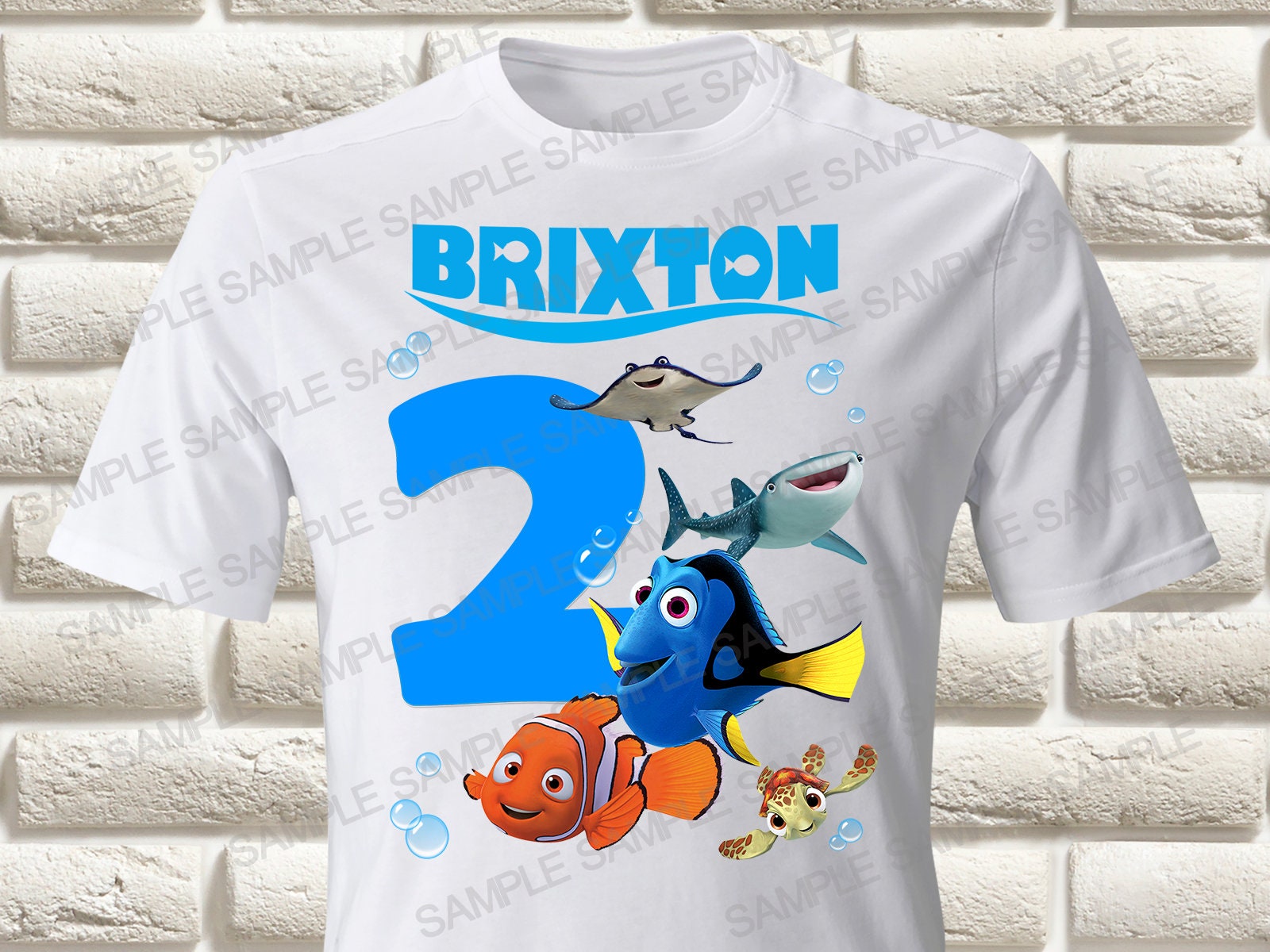 finding dory birthday shirt
