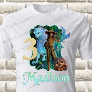 Raya and the Last Dragon Iron On Transfer, Raya and the Last Dragon Birthday Iron On Transfer, Raya Shirt Iron On Transfer, Raya Shirt