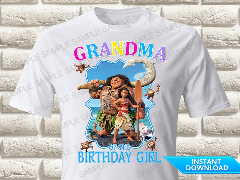moana grandma shirt