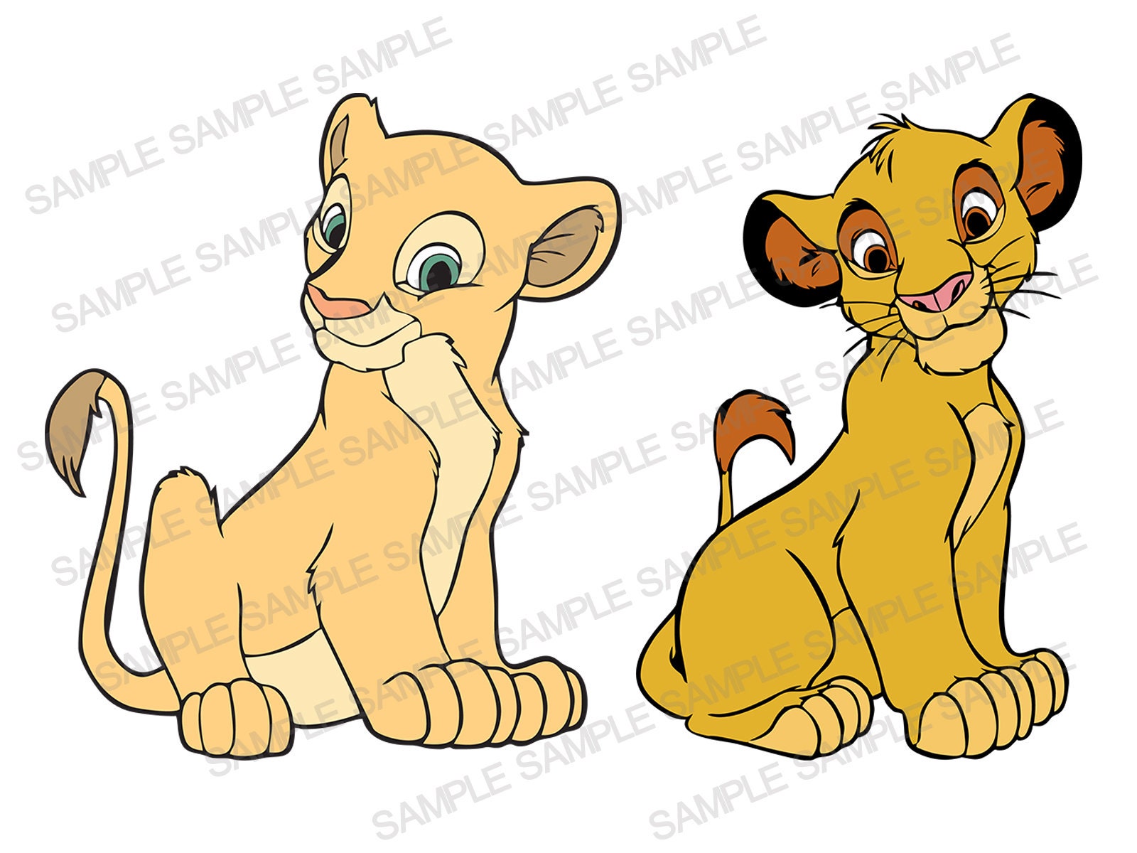 Simba SVG Nala SVG Lion King SVG Hakuna Matata Svg Lion Etsy Singapore