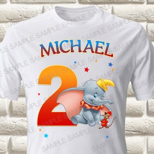 Dumbo Iron On Transfer Dumbo Birthday 