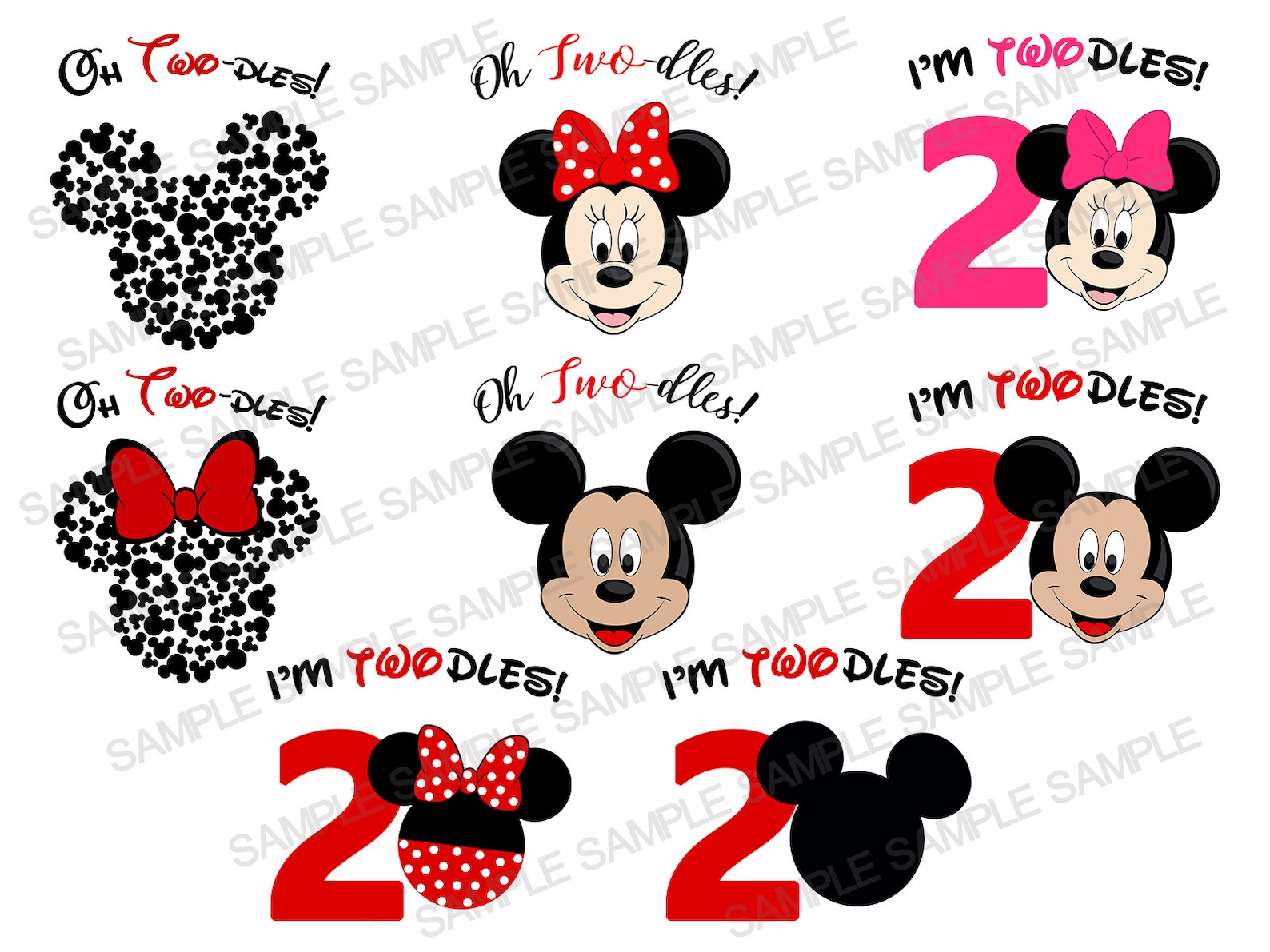 Oh Twodles SVG Mickey Mouse SVG Oh Twodles Mickey SVG Oh Etsy Australia