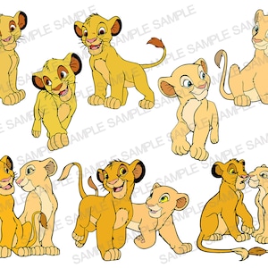 Lion King SVG, Nala SVG, Simba SVG, Hakuna Matata svg, Lion King Cricut, Lion King Clipart, Layered svg, Cut files, fall svg