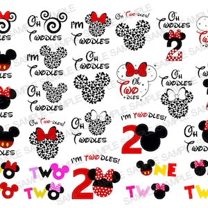 Oh Twodles SVG, One SVG,  Head Svg Cricut svg, Clipart, Layered SVG, Files for Cricut, Cut files, T Shirt svg png, Shirt Svg File