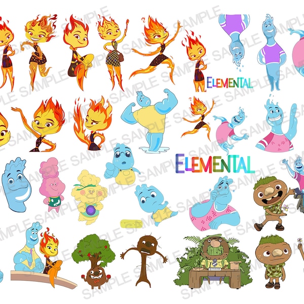 Elemental  SVG, Elemental  Digital, Elemental  Printable, Elemental PNG, Cricut Cut Files, Bundle SVG, Layered svg