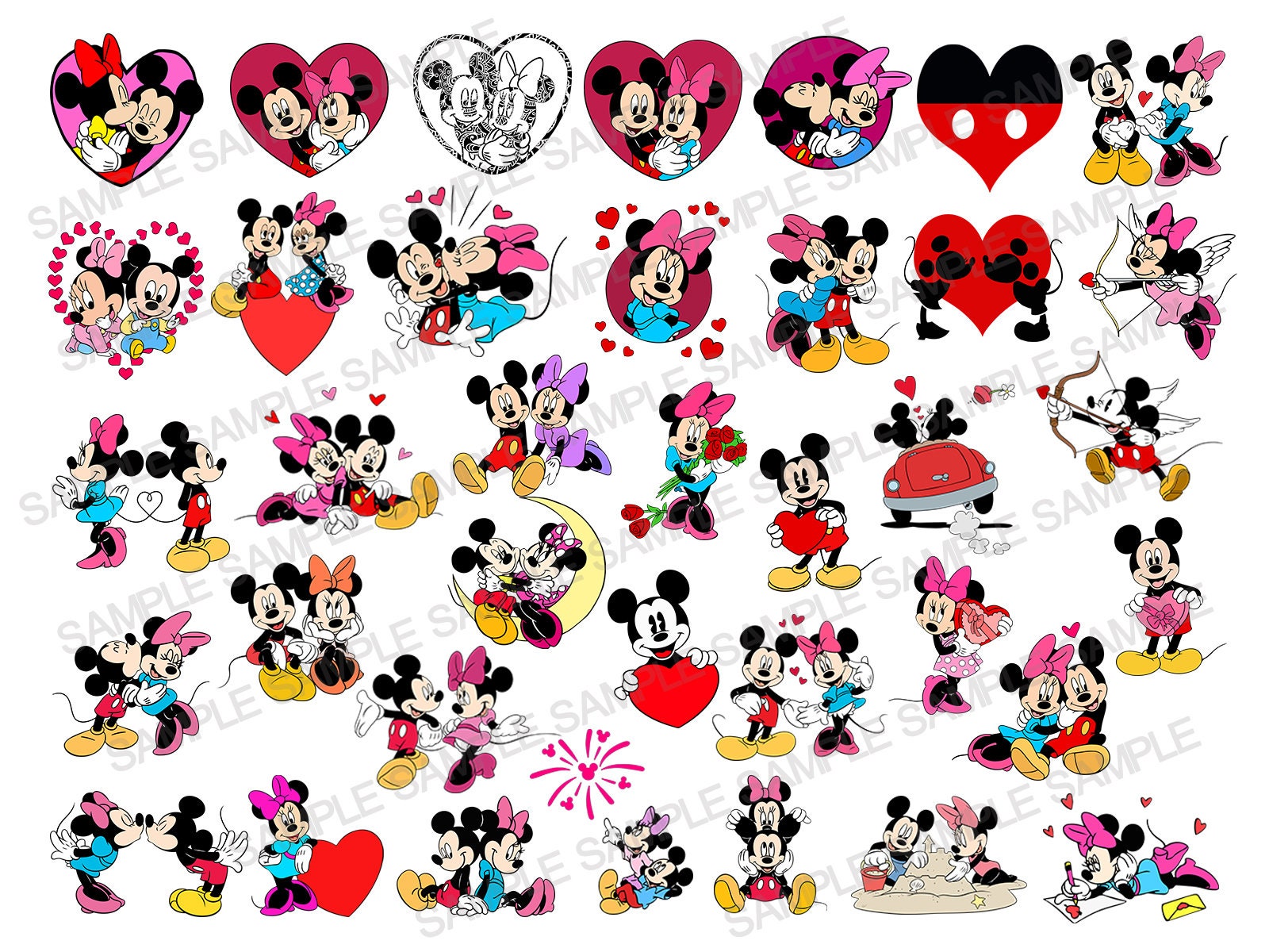 Mickey Mouse Head With Pants Clip Art