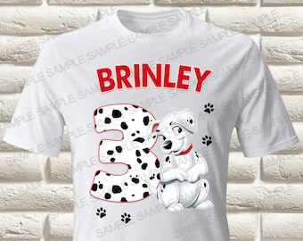 101 Dalmatians Iron On Transfer 101 Dalmatians Girl Iron On Transfer 101 Dalmatians Birthday Shirt Iron On Transfer Dalmatians Shirt