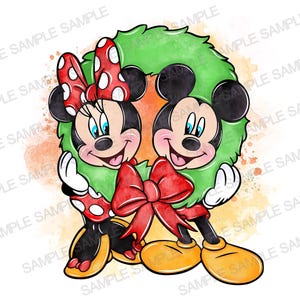 Christmas Watercolor PNG, Santa PNG, Gifts, Sublimation Design, Digital Illustration