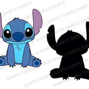 Lilo and Stitch SVG Lilo SVG  Stitch SVG File Lilo and Stitch Clipart Lilo and Stitch Silhouette Lilo Clipart Lilo Silhouette