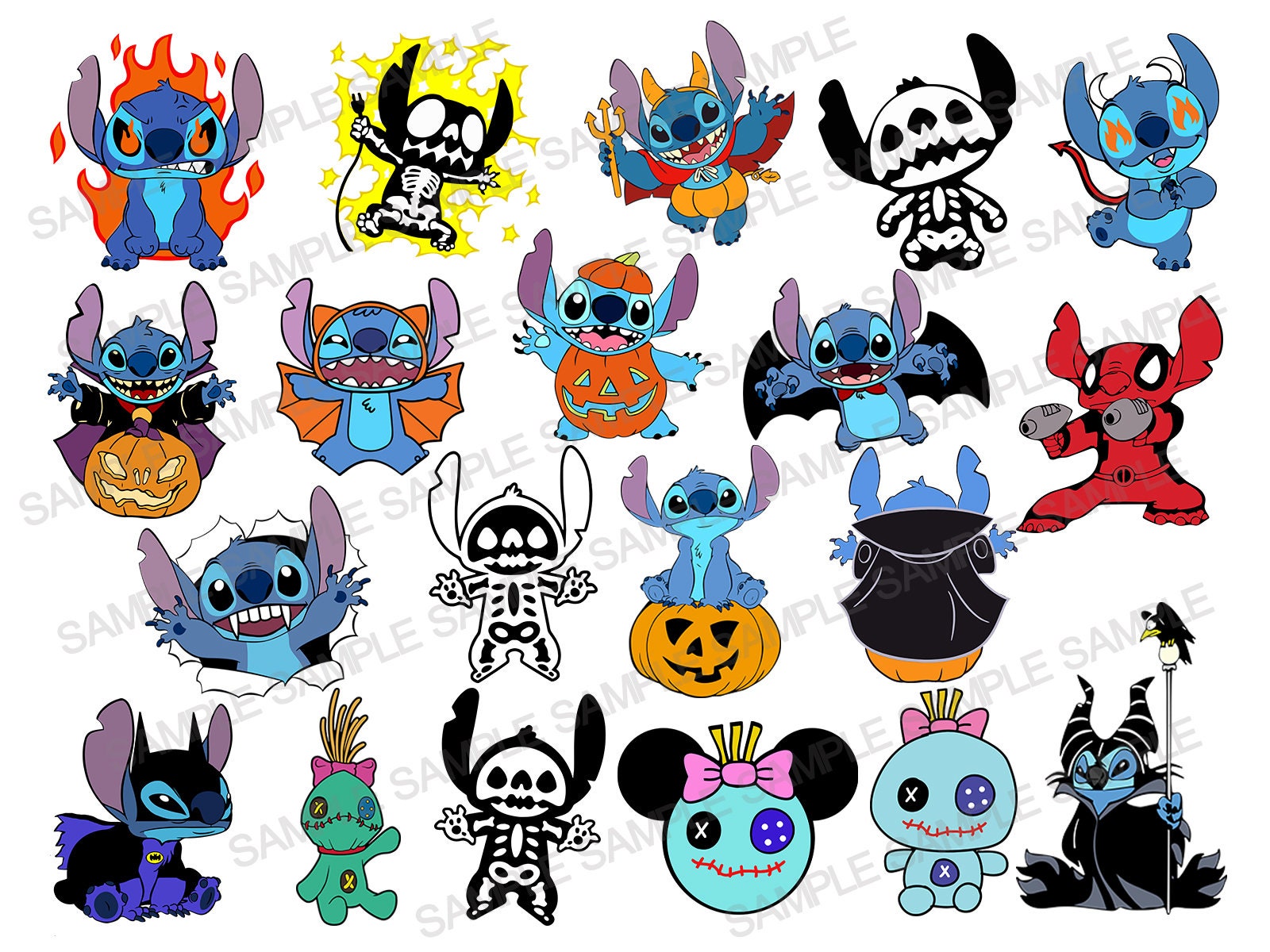 Como Desenhar e Pintar Stitch especial Halloween 