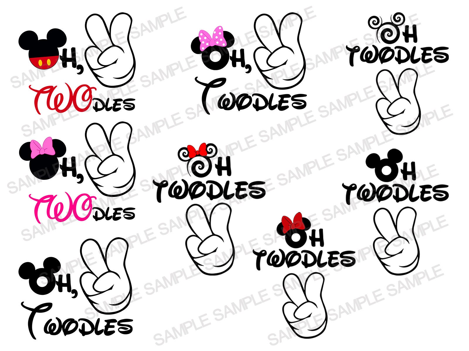 Oh Twodles SVG Mickey Mouse SVG Oh Twodles Mickey SVG Oh Etsy Finland