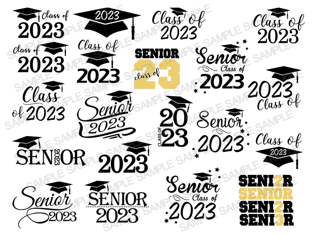 Graduation Svg Class Of 2023 Svg Senior Svg Senior 2023 Etsy