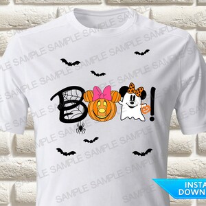 Boo Halloween Iron On Transfer, Halloween Iron On Transfer, Camisa de aniversário de Halloween Iron On Transfer, Camisa de Halloween, Camisa Boo apenas PNG
