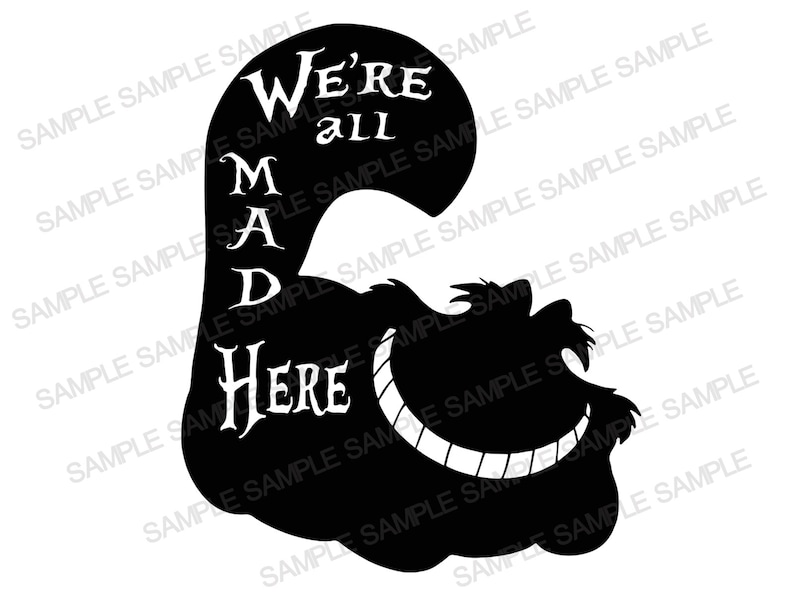 Alice im Wunderland SVG, Alice SVG, Alice im Wunderland Bügelbild, Alice im Wunderland Clipart, Alice im Wunderland T-shirt
