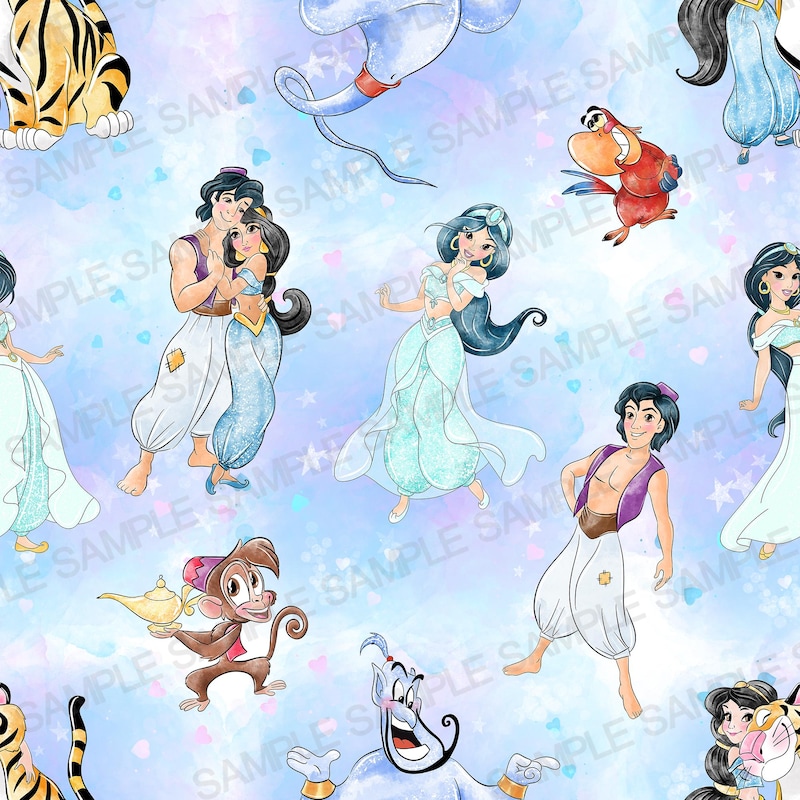 Aladdin Seamless Patterns - Etsy