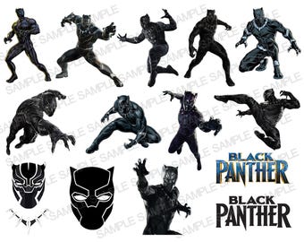 Black Panther PNG, Black Panther Iron On Transfer, Black Panther Clipart, Black Panther Shirt, Black Panther Digital, Black Panther T-shirt,
