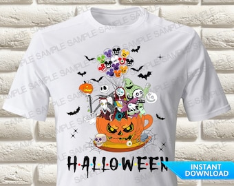 Nightmare Before Halloween Iron On Transfer, Nightmare Before Halloween Birthday Shirt Iron On Transfer, Nightmare Shirt Nightmare Printable