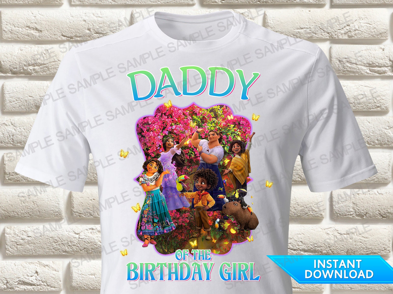 Transfer Encanto Daddy Birthday Iron 