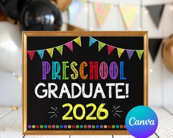 Signe de l'obtention du diplôme préscolaire, diplômé préscolaire 2026, remise des diplômes préscolaire, promotion 2026, dernier jour de la maternelle