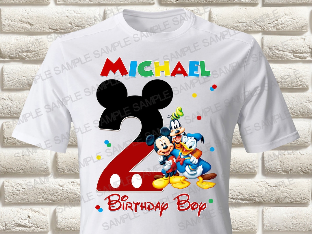 Mickey Mouse Clubhouse Iron on Transfer, Mickey Mouse Clubhouse