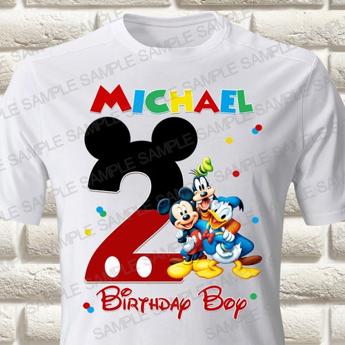 Mickey Mouse Clubhouse Iron on Transfer 