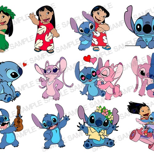 Lilo and Stitch SVG Lilo SVG Lilo and Stitch Clipart Lilo and | Etsy