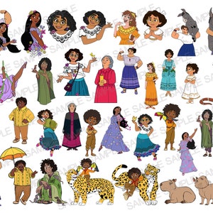 Encanto SVG, Mirabel Clipart, Encanto PNG, Cricut Svg File, Layered svg