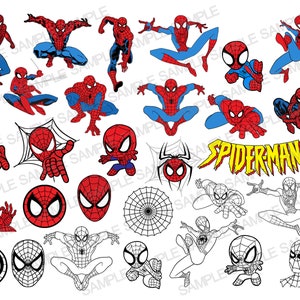 Spiderman SVG, Spider Verse SVG, Spiderman Clipart, Spider Verse Clipart, Spiderman Silhouette, Spiderman Digital, Spider Verse Digital