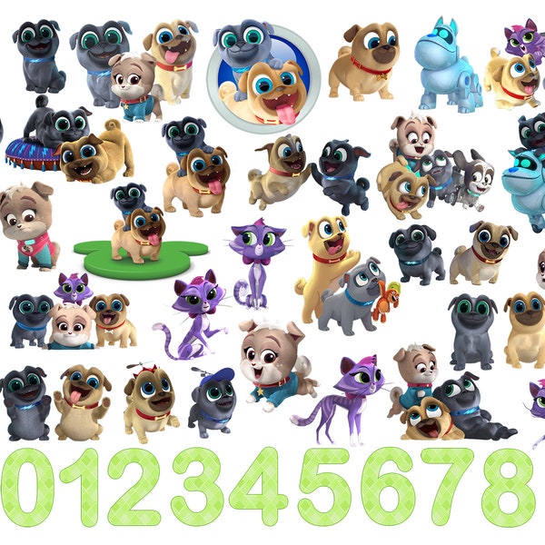 Puppy Dog Pals PNG, Puppy Dog Pals Clipart, Puppy Dog Pals Digitaal, Puppy Dog Pals Afdrukbaar, Puppy Dog Pals T-shirt, Hond PNG, Hond Clipart