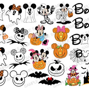 Halloween SVG, Boo SVG, Pumpkin SVG, Clipart, Cricut Svg File, Layered svg, Cut files, fall svg