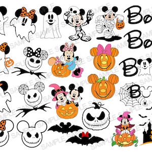 Halloween SVG, Boo SVG, Pumpkin SVG, Clipart, Cricut Svg File, Layered svg, Cut files, fall svg