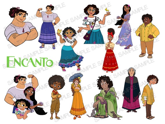 Encanto SVG, Mirabel Clipart, Encanto PNG, Cricut Svg File, Layered svg