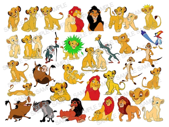 Lion King SVG, Simba SVG, Disney Character, Lion SVG, Cricut