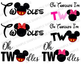 Oh Twodles SVG ヘッド SVG Cricut svg、クリップアート、レイヤード SVG、Cricut 用ファイル、カットファイル、T シャツ svg png、シャツ SVG ファイル