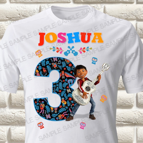 Coco Iron On Transfer, Coco Birthday Boy Iron On Transfer, Coco Birthday Shirt Iron On Transfer Coco Shirt Coco Party Shirt Only digital PNG