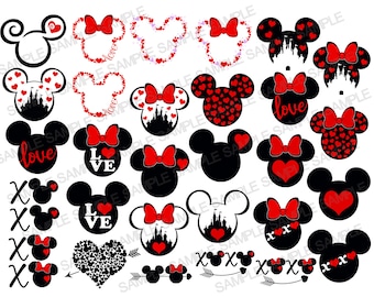 Love SVG, Valentines Day SVG, Head SVG, Bundle svg, Cricut svg File, Layered svg, Cut files, fall svg