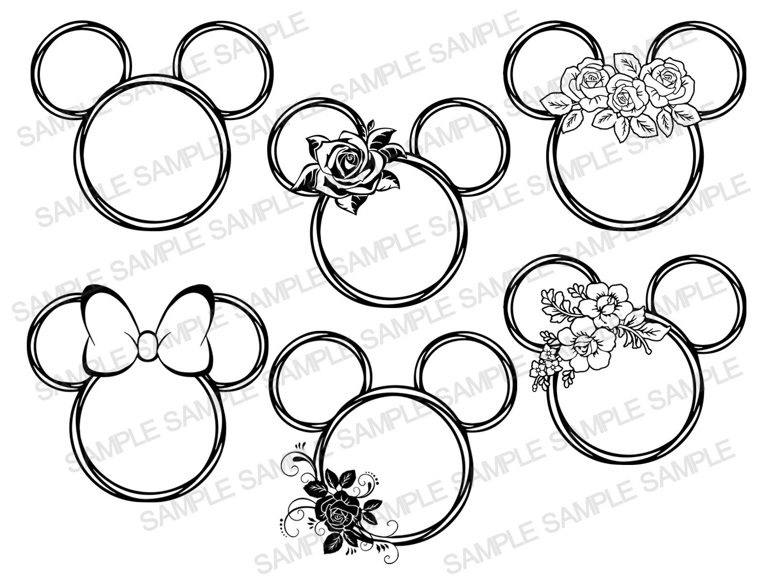 Free Free 146 Minnie Flower Svg SVG PNG EPS DXF File